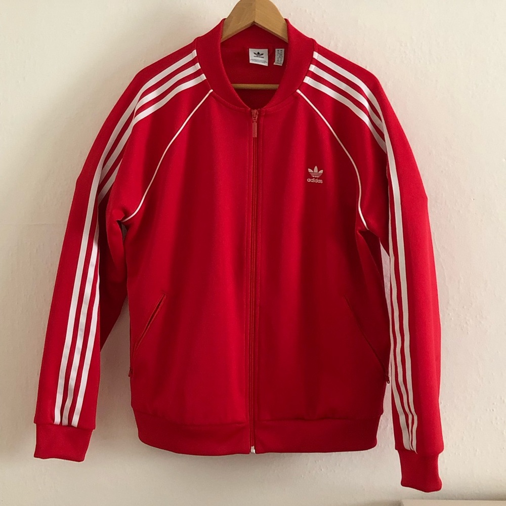 Adidas track jacket. Almost new.